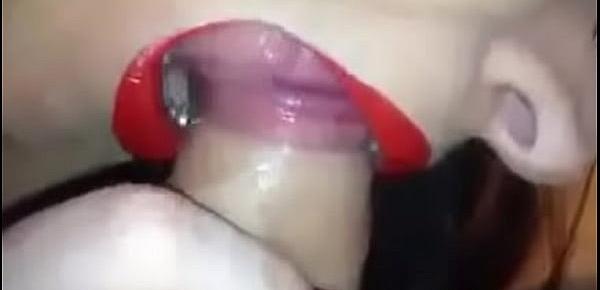  She is sucking very hard his husband dick with hindi audio